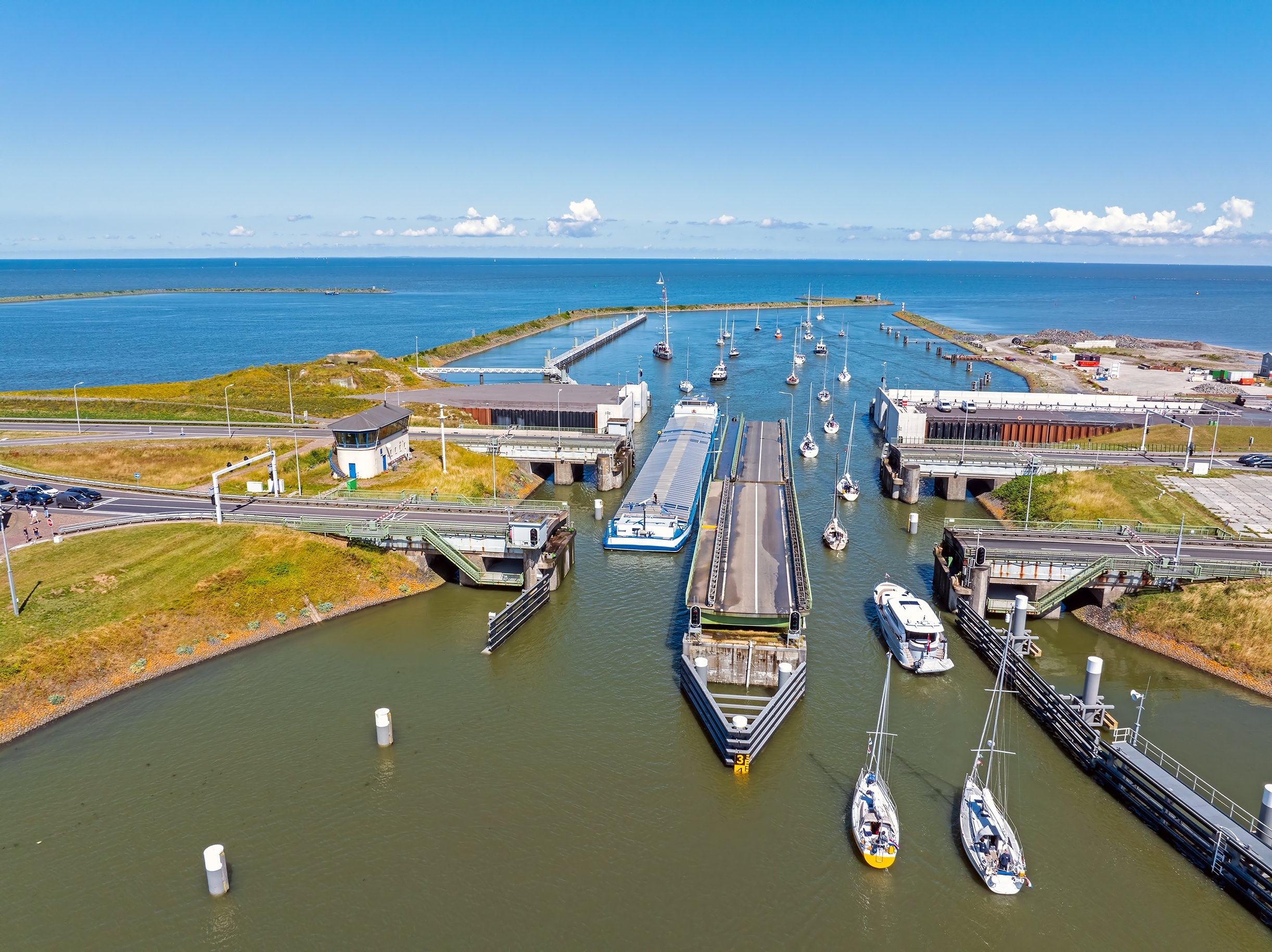 Lorentzsluizen — Kornwerderzand, The Netherlands