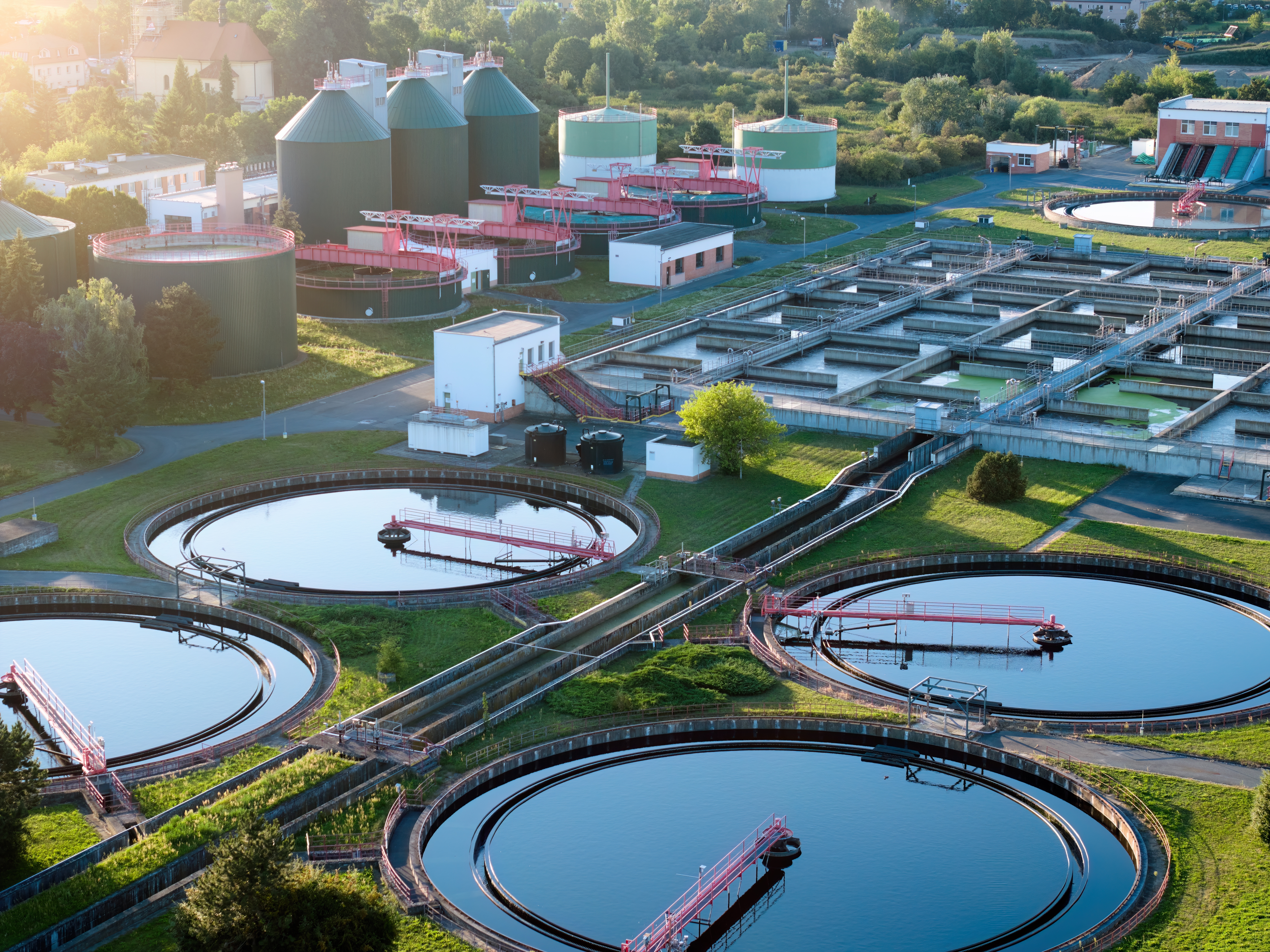 Waste water treatment plant